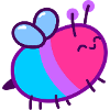 Bisexual bee
