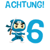 Achtung ich bin 6