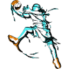 Basketball - Retro Basketballer - B-Ball - Jordan