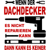 Beruf Geschenkidee Bau DACHDECKER