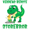 Verdens bedste storebror bror dinosaurus dino gave