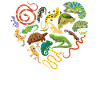Reptile Heart Snake Lizard