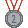Medal Second Place Sport