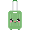 Luggage Suitcase Kawaii
