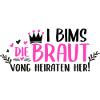Braut JGA I Bims