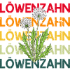 Retro Löwenzahn Pusteblume