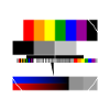 PRIDE Testbild Regenbogen