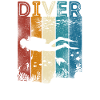 Dykker dykker Vintage Retro