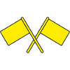 Yellow flags sign