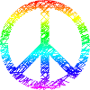 Peace Sign Rainbow