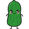 Sour cucumber kawaii