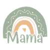 mama pastel rainbow love