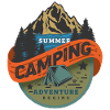 Sommer Camping Abenteuer beginnt