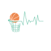 Heartbeat Basketball Lover