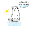 Klimawandel Umweltschutz Erderwärmung Eisbär