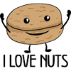 Love Nuts Nutty Walnut Food