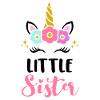 Sibling Sister Gift Birthday Outfit