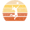 Retro Womens Beach Volleyball
