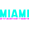 Coordonnées de Miami Neon