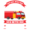 Schulkind Feuerwehr Schulanfänger Geschenk