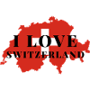 I love Switzerland Schweiz Suisse