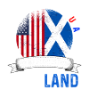 Scottish American Flag Scottish Roots USA Citizen