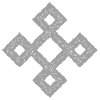 rune symbole celtique carré gris abstrait viking