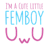 I'm A Cute Little Femboy LGBTQ Gay Estetisk Queer