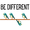 Be Different Vögel Birds