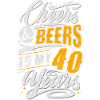 40th birthday beer lover