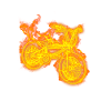 Feu Bmx flamme vélo