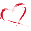 Indonesia Flag Heart