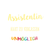 Großartige Assistentin Spruch Abschied Geschenk