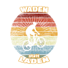 Waden statt Laden Retro Biker
