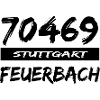 70469 Stuttgart Feuerbach Postleitzahl tshirt