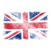 Watercolour Union Jack Splash