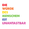Menschenrechte Regenbogen Grundgesetz