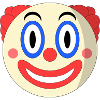 Clown clown emoji face