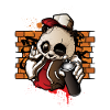 Cool Hip Hop Panda Hiphop Graffiti Spray Paint