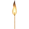 Polyart burning match