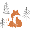Fuchs im Wald