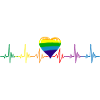 LGBTQ Heartbeat Gay Lesbian Gay