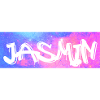 Jasmin Name Geschenk Geschenkidee Galaxie