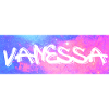 Vanessa Name Geschenk Geschenkidee Galaxie