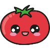 Tomate Niedlich Kawaii