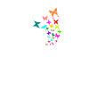 Pusteblume Cadeau Papillons
