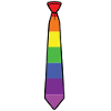 Krawatte Regenbogen Bunt Geschenk