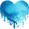 Melting Ice Glacier Heart