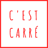 C'est carré - carré rouge