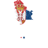 Serbie Drapeau serbe
